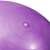Close-up of the valve on a purple Neo Sport exercise ball