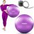 NeoSport Gym Fitness Ball with Pump, 65 cm - Purple 97400274