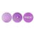 NeoSport Gym Fitness Ball with Pump, 65 cm - Purple 97400274