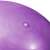 Close-up of the valve on the purple Neo Sport exercise ball