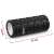 Black foam roller, Neo-Sport, 33x14cm, with dimensions