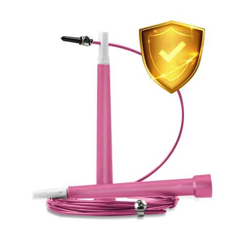 Neo-Sport NS-955 rosa Springseil, verstellbare Länge, für Fitness und Training