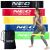 Neo-Sport resistance bands set with woman exercising
