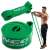 NEO SPORT green resistance band, 31-52 kg resistance, man using it for workout