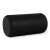 Black foam roller for fitness exercises