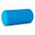 Blue foam roller, 30x15 cm, for muscle recovery and stretching