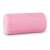 Pink foam roller for stretching and muscle recovery
