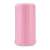 Pink foam roller for stretching and muscle recovery
