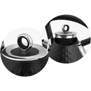 Berdsen elektromos Vízforraló 1.7l - Fekete, Ezüst