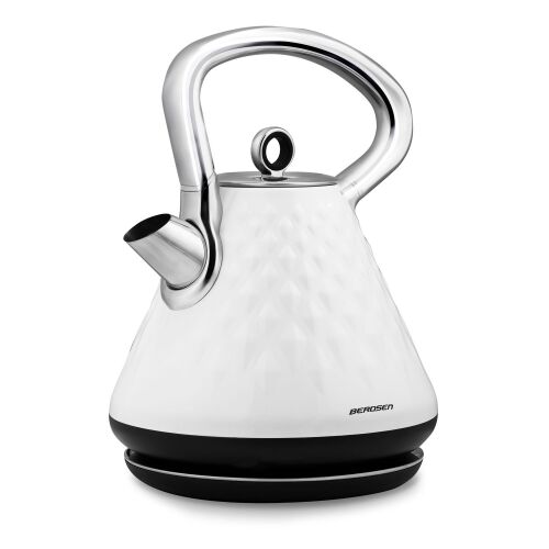 Berdsen fehér és ezüst elektromos vízforraló 1.7l