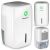 Berdsen 0.8L Dehumidifier, multiple angles