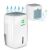 Berdsen 0.8L Dehumidifier with air flow illustration