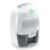 Angled view of Berdsen BR-50B white dehumidifier