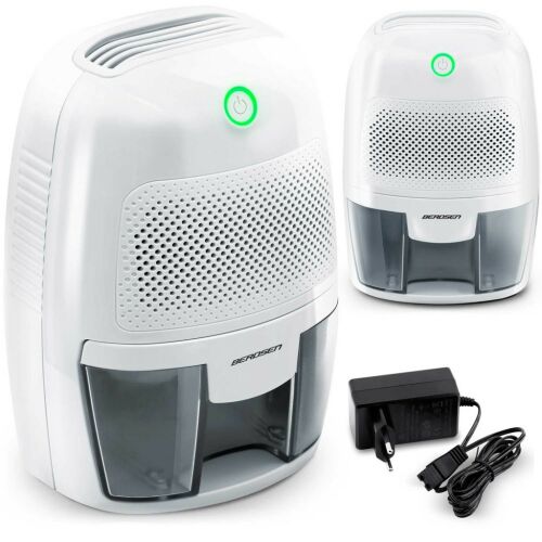 Berdsen BR-50B dehumidifier collage with adapter