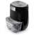 Berdsen BR-75B dehumidifier, black and grey, side view showing water tank