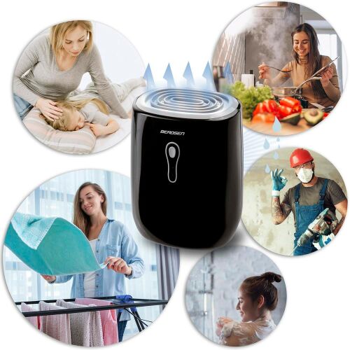 Berdsen BR-75B Luftentfeuchter im Einsatz: Schlafzimmer, Küche, Bau, Badezimmer, Wäsche