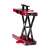 Motorcycle lift, red and black, adjustable height, 500kg capacity