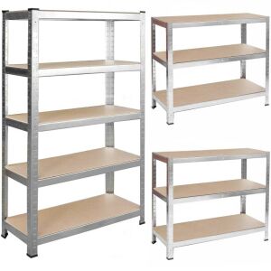 Metalowy regał przemysłowy 150x75x30cm udźwig 1000 kg