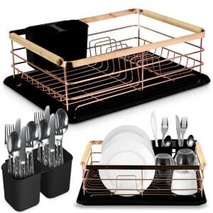 Massido 2in1 Drip Tray &amp; Dish Dryer - Gold 97398922