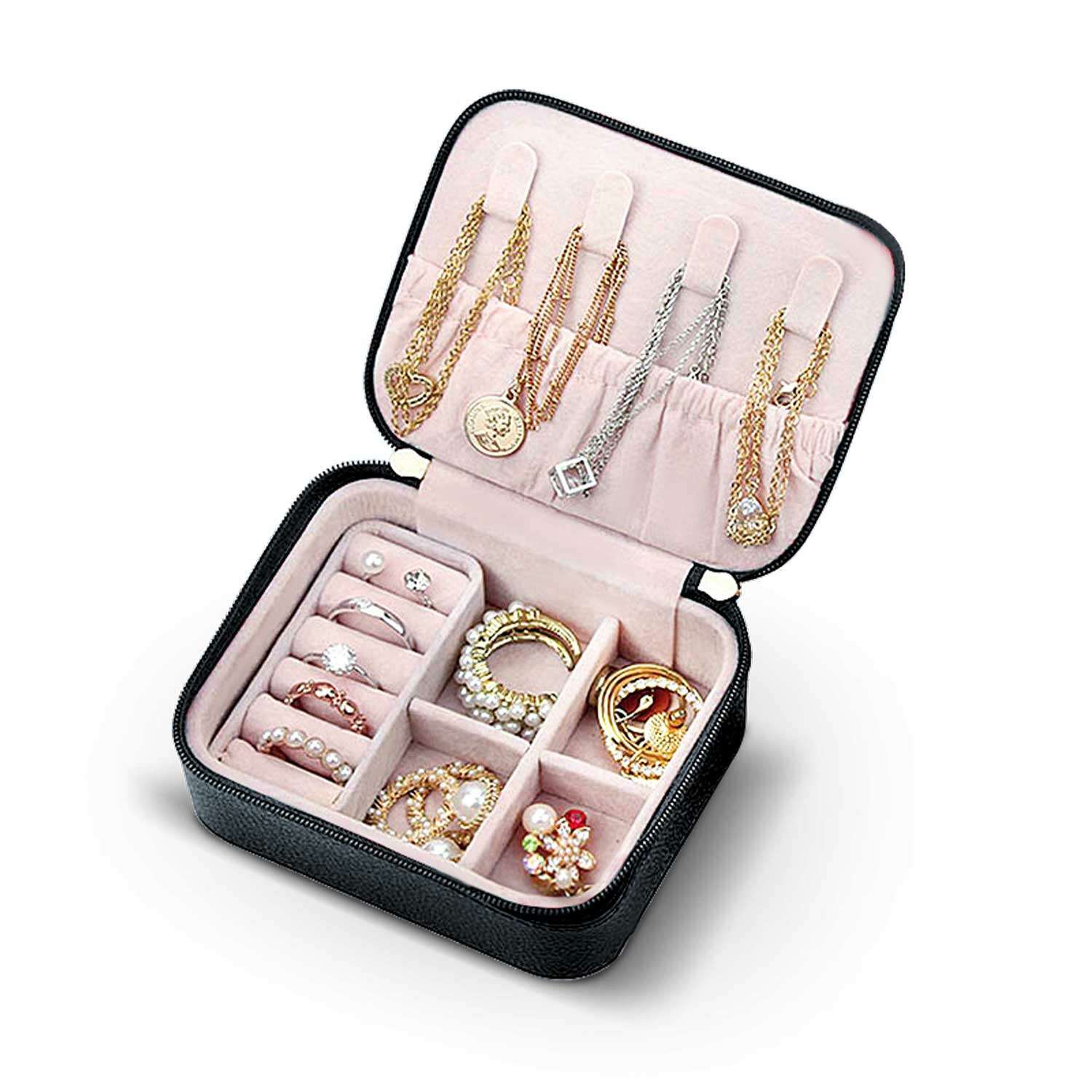 Massido Ékszeres doboz - Rózsaszín, Fekete