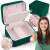Zöld ékszerdoboz nővel, Massido MS-702 ékszerdoboz