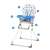 RicoKids Fando Sea highchair with numbered features