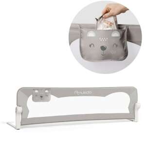 Nukido ágyvédő korlát tároló zsebbel, szürke - Nukido