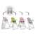 Rookies high chair reducer for Belo, Lindo, and Tugo models, compatible with other high chairs