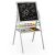 Ricokids Magnetic Rotating Chalkboard with chalkboard side