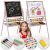 Ricokids Rotating Magnetic Chalkboard #pink 102505319