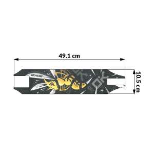 SOKE XTR robogóhoz való tapadásgátló szalag, Hornet mintával, 49.1 cm hosszú és 10.5 cm széles - Roller tartozék