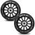 Soke Go Roller kerék szett 2db 100mm #fekete 93674843