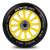 Soke Go! 100 mm 88A PU Rollerrad-Rad mit ABEC-9 Lagern, gelb