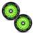 Soke Evo 100 mm grüne Roller-Räder mit ABEC-9 Lagern