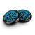 Scooter Räder 100 mm blau 2 Stk. 93674814