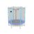 Trampoline top pole with external net 4.5 feet blue neo-sport 97618072