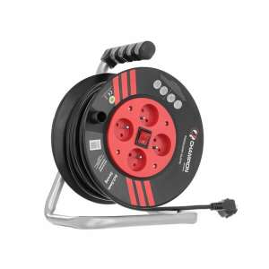 Champion 50 meter extension cord with 4 sockets, 3x2.5mm cable - Extension Cord