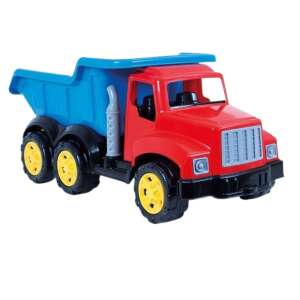 Dolu 83 cm red and blue plastic dump truck toy for kids - Dolu