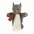 Egmont Toys Wolf Hand Puppet, Grey Wolf Hand Puppet, Soft Plush Hand Puppet, Kids Hand Puppet, Puppet for Storytelling, Wolf Puppet for Kids