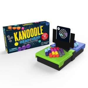 Gra Kanoodle Head to Head dla dwóch graczy, otwarte pudełko z kartą do układania puzzli - Educational Insights