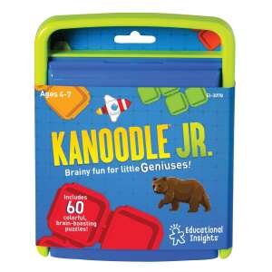 Kanoodle Jr. Gra logiczna dla dzieci w wieku 4-7 lat, 60 łamigłówek rozwijających mózg - Educational Insights