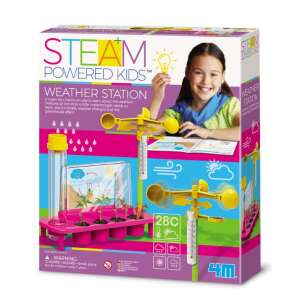 Meteorológiai állomás tudományos készlet, STEAM Kids 93675314 4M Tudományos és felfedező játék