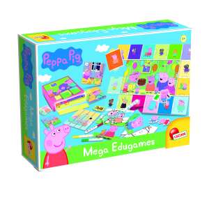 Peppa Pig Mega Edugames Lernspielzeug-Set für Kinder, enthält Spiele, Puzzles und Aktivitäten - Entwicklungsspiele für Kinder im Kindergartenalter
