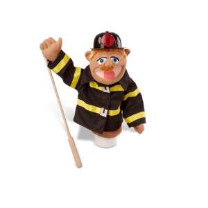 Große Feuerwehrmann-Handpuppe