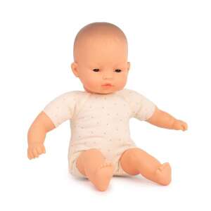 Miniland Dolls 32cm Asian Baby Doll, Soft Body - Miniland