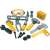 Miniland Brico Kit toy tools for kids, 19 pieces, pretend play, educational toy