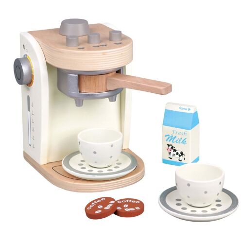 Fehér fa kávéfőző Új klasszikus játékok 155423229 - New Classic Toys