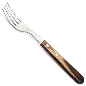 Tramontina Churrasco Jumbo Steakgabel mit Holzgriff - Besteck