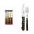 Tramontina Churrasco Jumbo Steak Knife and Fork Set with Packaging
