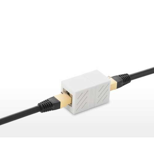 Cablu de alimentare cu perechi răsucite conector rj45 alb